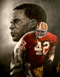 The HITMAN – Ronnie Lott Inspired 49ers Fine Art Oil & Gold Leaf on Canvas. 16x20” Prints
