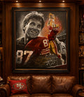 Dynasty Legend -30x40”Dwight Clark ‘The Catch’ San Francisco 49ers Legacy Painting | Limited Edition Sports Art”