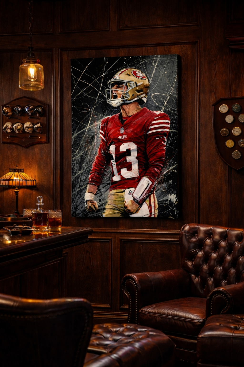 “Relentless Roar” - Original Art by Matthew Trammel 24x36”